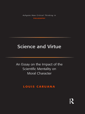 cover image of Science and Virtue